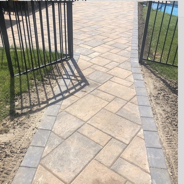 Paver Walkways and Patio